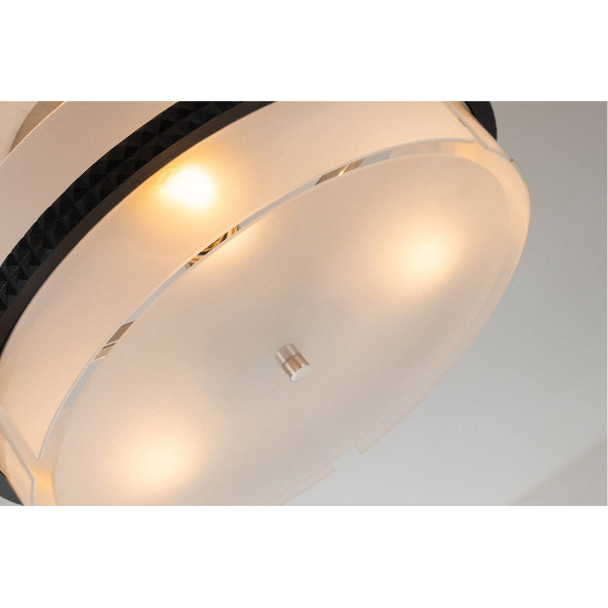 Mazant 3 Light MB+PC Bath/Flush Mounts Ceiling Light
